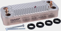 Теплообменник ГВС (12 пл.) VP/VD100 (WH1D,WB1B,WB1C/..KC) 24/26 кВт (арт.7828745)