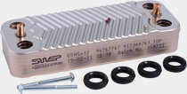 Теплообменник ГВС (12 пл.) VP/VD100 (WH1D,WB1B,WB1C/..KC) 24/26 кВт (арт.7828745)